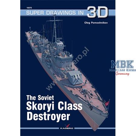 Kagero Super Drawings Soviet Skoryi Class Destroye