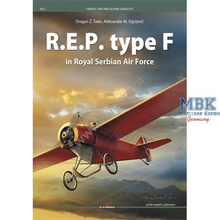 Kagero famous Airplanes R.E.P Type F Royal Serbian