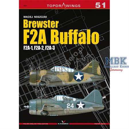 Kagero Top Drawings 51 Brewster Buffalo F2A