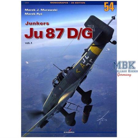 Monographs 54 Junkers Ju 87 D/G, Vol. I