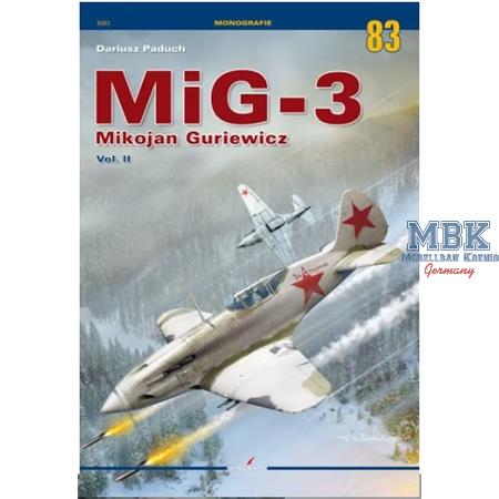 Monographs 83 MiG-3 Mikojan Volume II