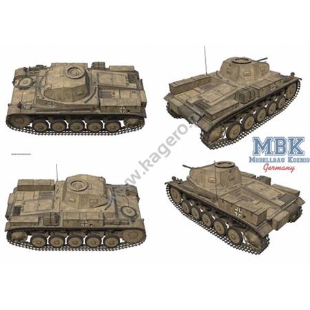 Kagero Photosniper 25 Panzer II & Luchs