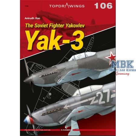 Kagero Top Drawings 106 Soviet Fighter Yak-3