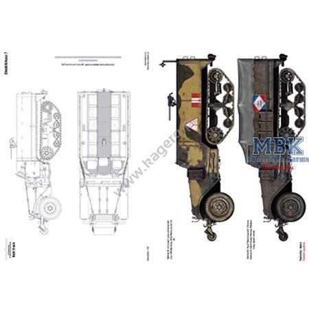 Kagero Top Drawings 120 - US Half Track M3  M5 M9