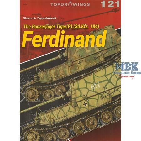 Kagero Top Drawings 121 Panzerjäger Ferdinand