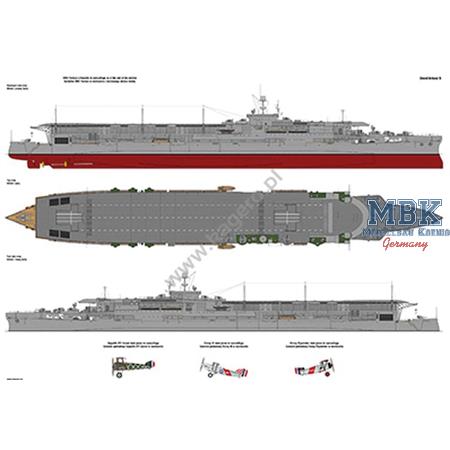 Kagero Top Drawings  127 HMS Furious