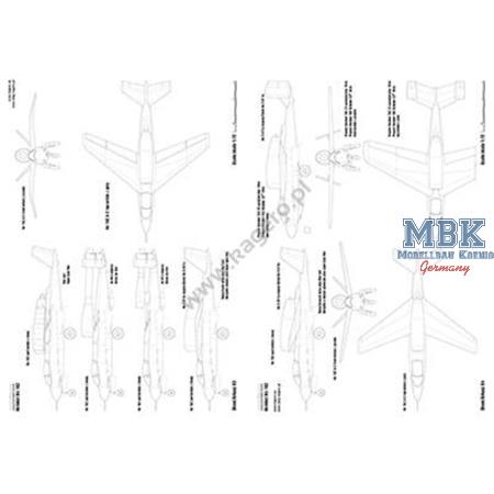 Kagero Top Drawings 135 Heinkel He 162