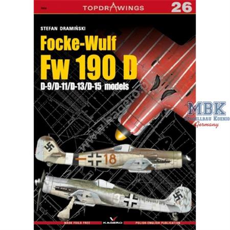 Kagero Top Drawings 26 Focke Wulf Fw 190 D