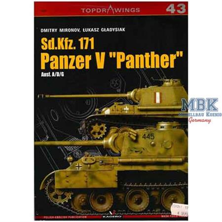Kagero Top Drawings 43 Sd Kfz 171 Panzer V Panther
