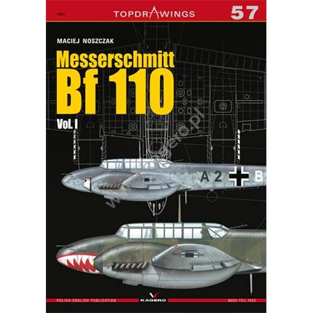 Kagero Top Drawings 57 Messerschmitt Bf 110 Vol. I