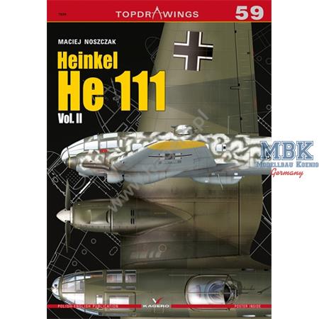 Kagero Top Draw. 59 Heinkel He 111 Vol. II