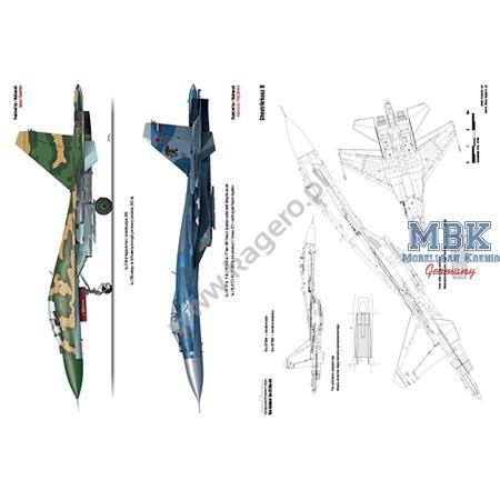 Kagero Top Drawings 83 Sukhoi Su-27  + Su-33