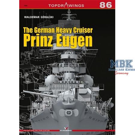 Kagero Top Drawings 86 Heavy Cruiser Prinz Eugen