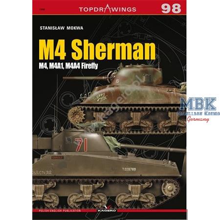 Kagero Top Drawings 98            M4 Sherman