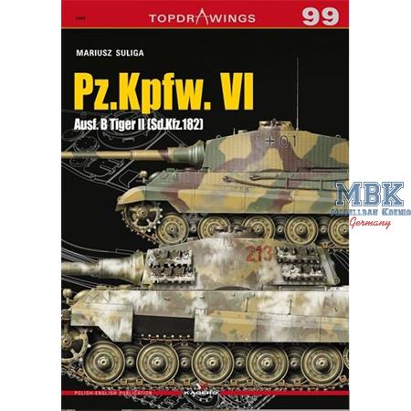 Kagero Top Drawings 99 Pr Kpfw VI Tiger II