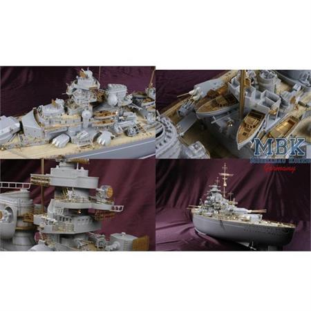 1/200 Bismarck Super Detail-up DX Pack