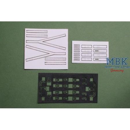1/32 WW2 Fighter Cockpit Seat Belt Set US AF