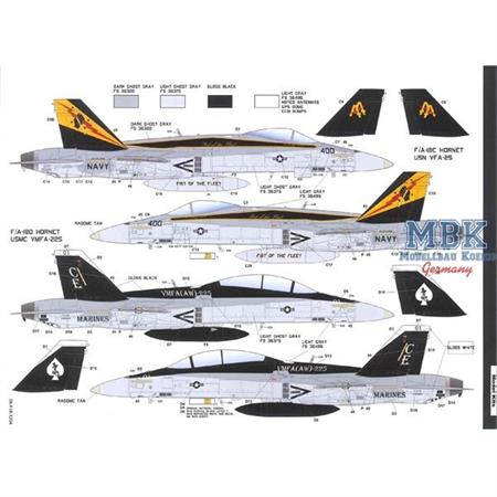 F/A-18A/B/C/D (CF-188) Hornet "USN, USMC, CAN"