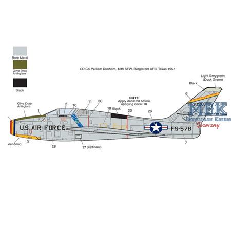 F-84F USAF