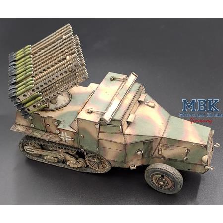 8 cm Raketenwerfer auf Fahrgestell S 303 (f)