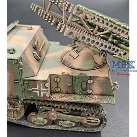 8 cm Raketenwerfer auf Fahrgestell S 303 (f)