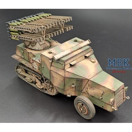 8 cm Raketenwerfer auf Fahrgestell S 303 (f)