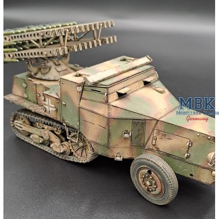 8 cm Raketenwerfer auf Fahrgestell S 303 (f)