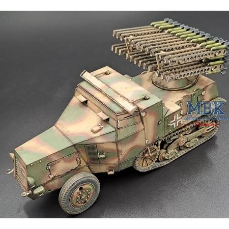 8 cm Raketenwerfer auf Fahrgestell S 303 (f)