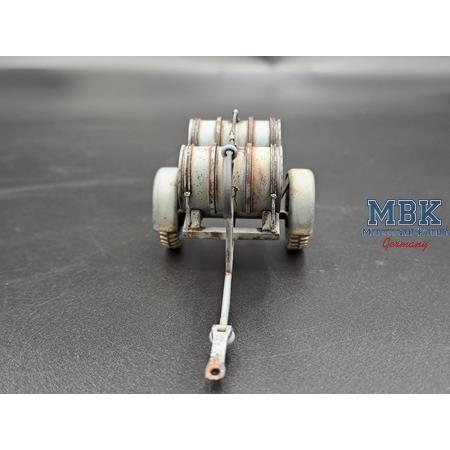 Anhänger für 2x 200 Liter Kraftstofffass