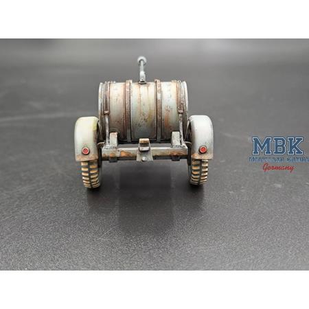 Anhänger für 2x 200 Liter Kraftstofffass