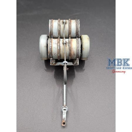 Anhänger für 2x 200 Liter Kraftstofffass