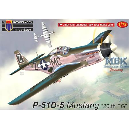 North American  P-51D-5 Mustang "20.th FG"