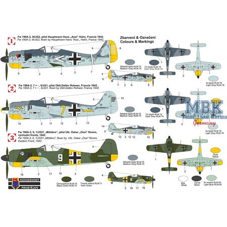 Focke Wulf Fw 190A-3 "Aces"