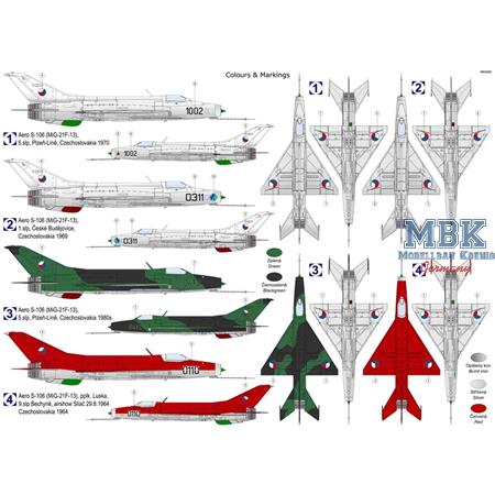 Mikoyan MiG-21F-13/S-106 „Vodochody Plant“