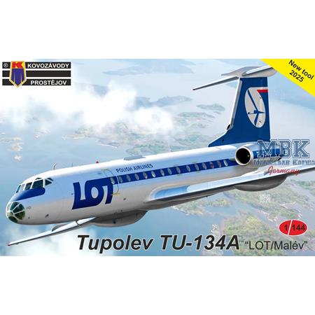 Tupolev Tu-134A Malév / LOT