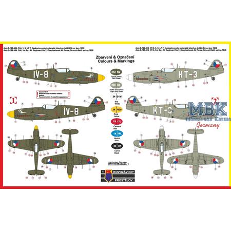 Avia S-199 "Diana'" early Czechoslovak Air Force