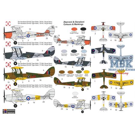 de Havilland DH-82A Tiger Moth Mk.II „Royal Navy“