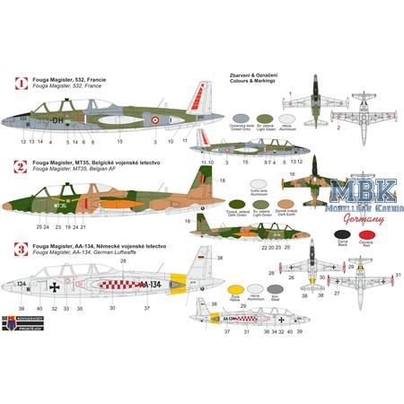 Fouga CM-170 Magister "Over Europe Pt. II"