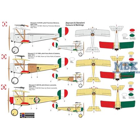 Nieuport Ni-11 Bébé "Italian Aces"