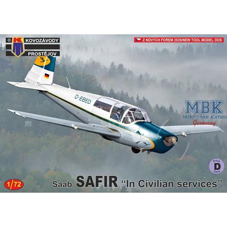 Saab SAFIR “in civilian service”
