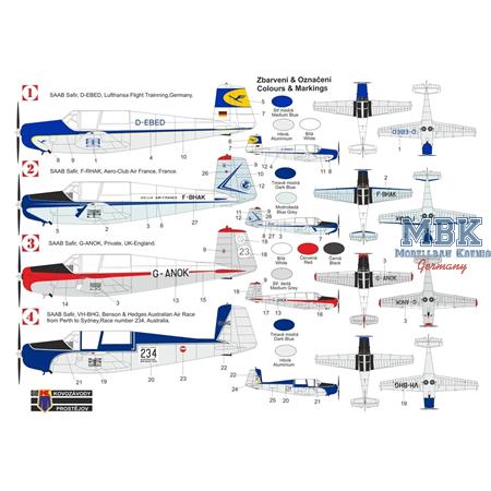 Saab SAFIR “in civilian service”