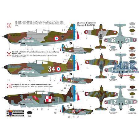 Morane Saulnier MS-406C-1 "Battle of France"