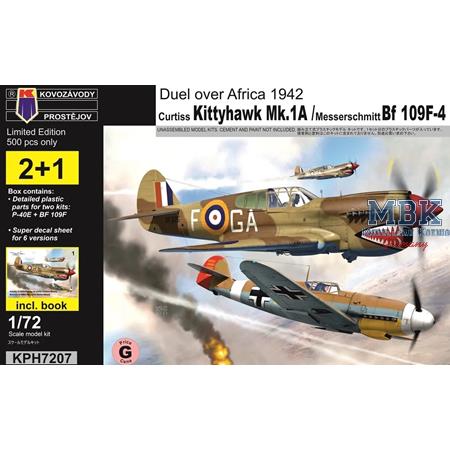 Duel over Africa 1942 - Kittyhawk Mk.IA/ Bf 109F-4