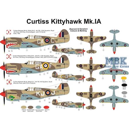 Duel over Africa 1942 - Kittyhawk Mk.IA/ Bf 109F-4