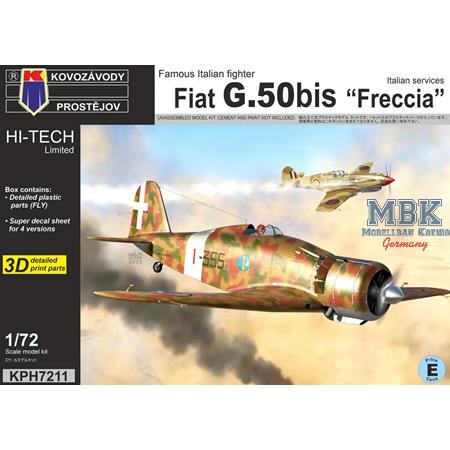 Fiat G.50bis „Freccia“ Italian services