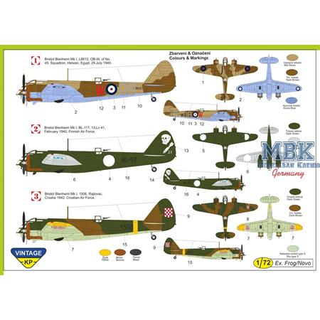 "Vintage KP" Bristol Blenheim Mk.I