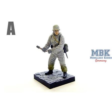 Winter Combat Serie  - Schütze mit Handgranate