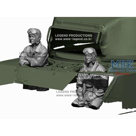 WW2 US Tank Driver & Bow Gunner 1:72