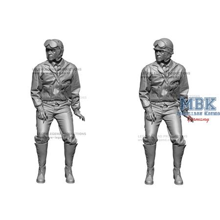 WW2 US Tank Commander 1:72