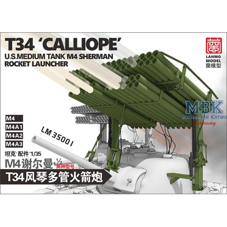 Sherman Rocket Launcher T34 Calliope